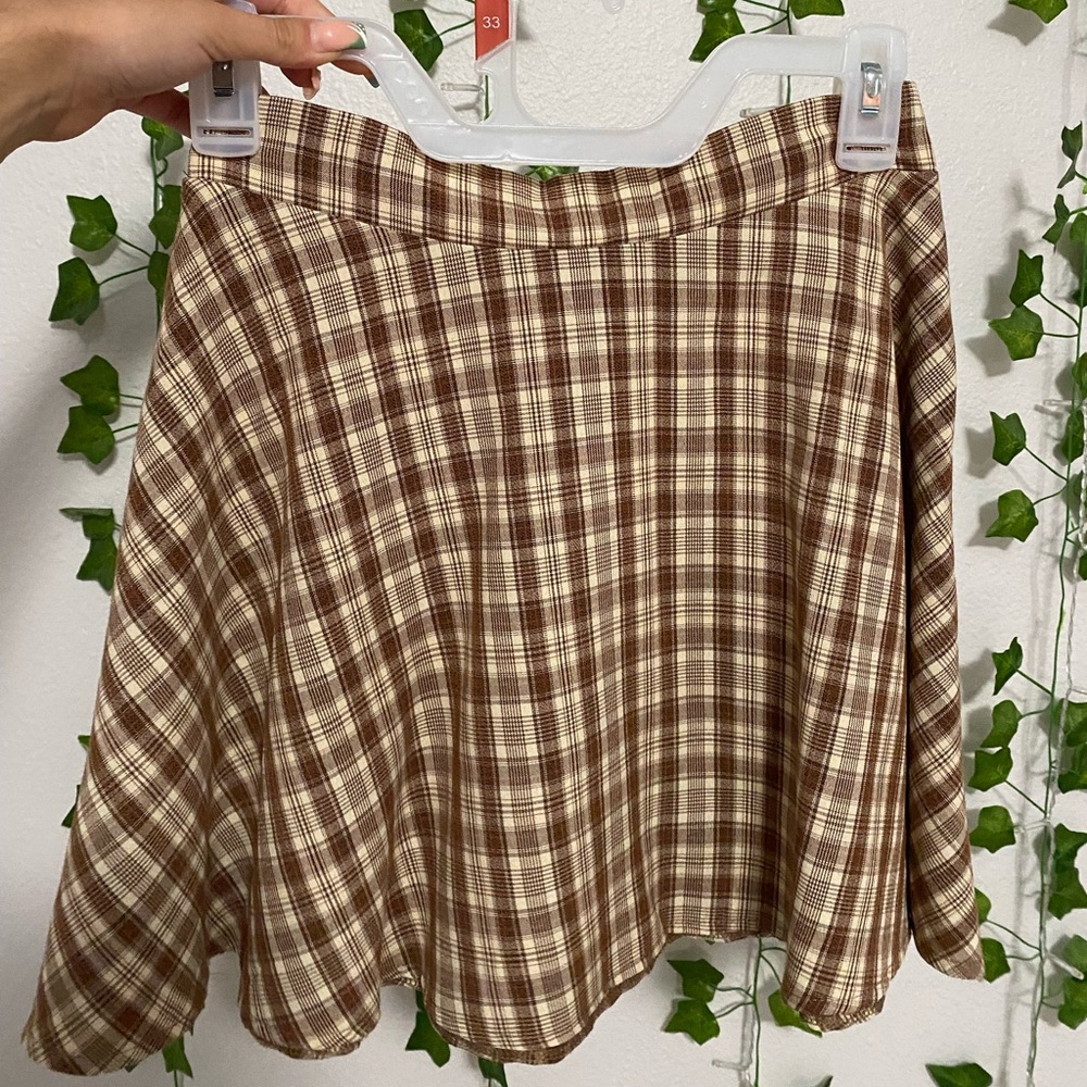 Plaid Skirt